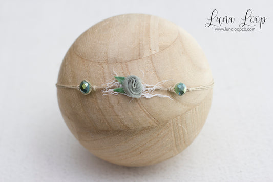 * Flower bead