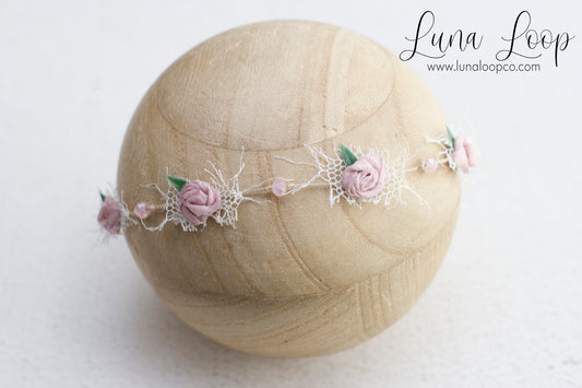 Pink | Pink Susan Rosette tieback