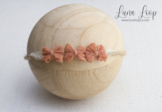 Terracotta | Triple Bow