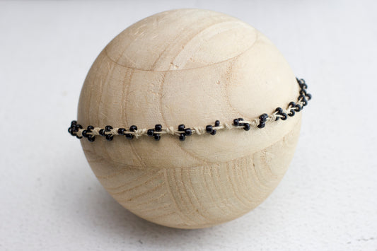 Black | beaded