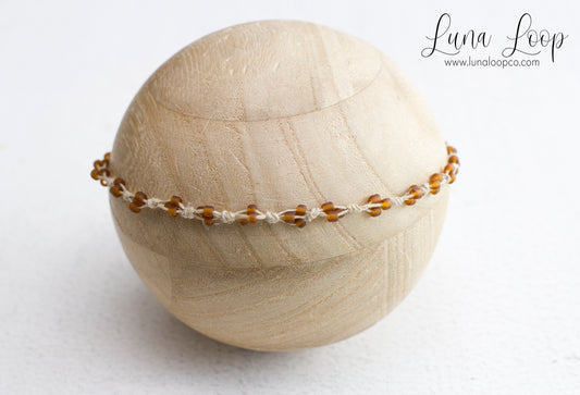 Neutral | Tan beaded