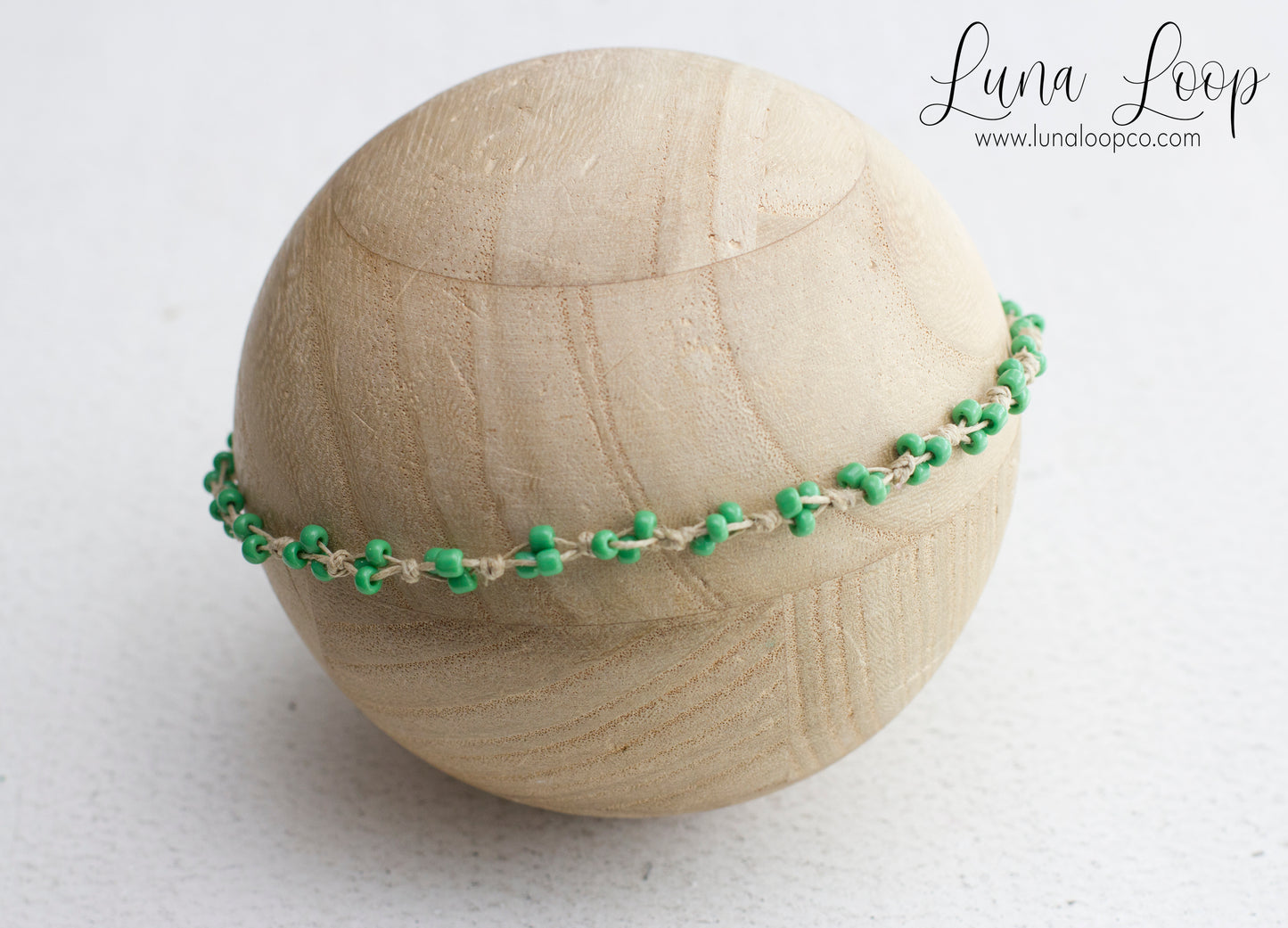 Green | beaded