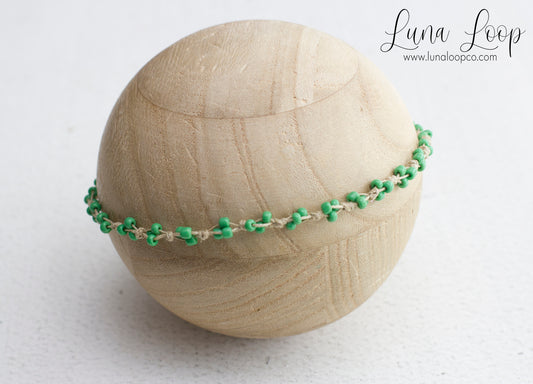 Green | beaded