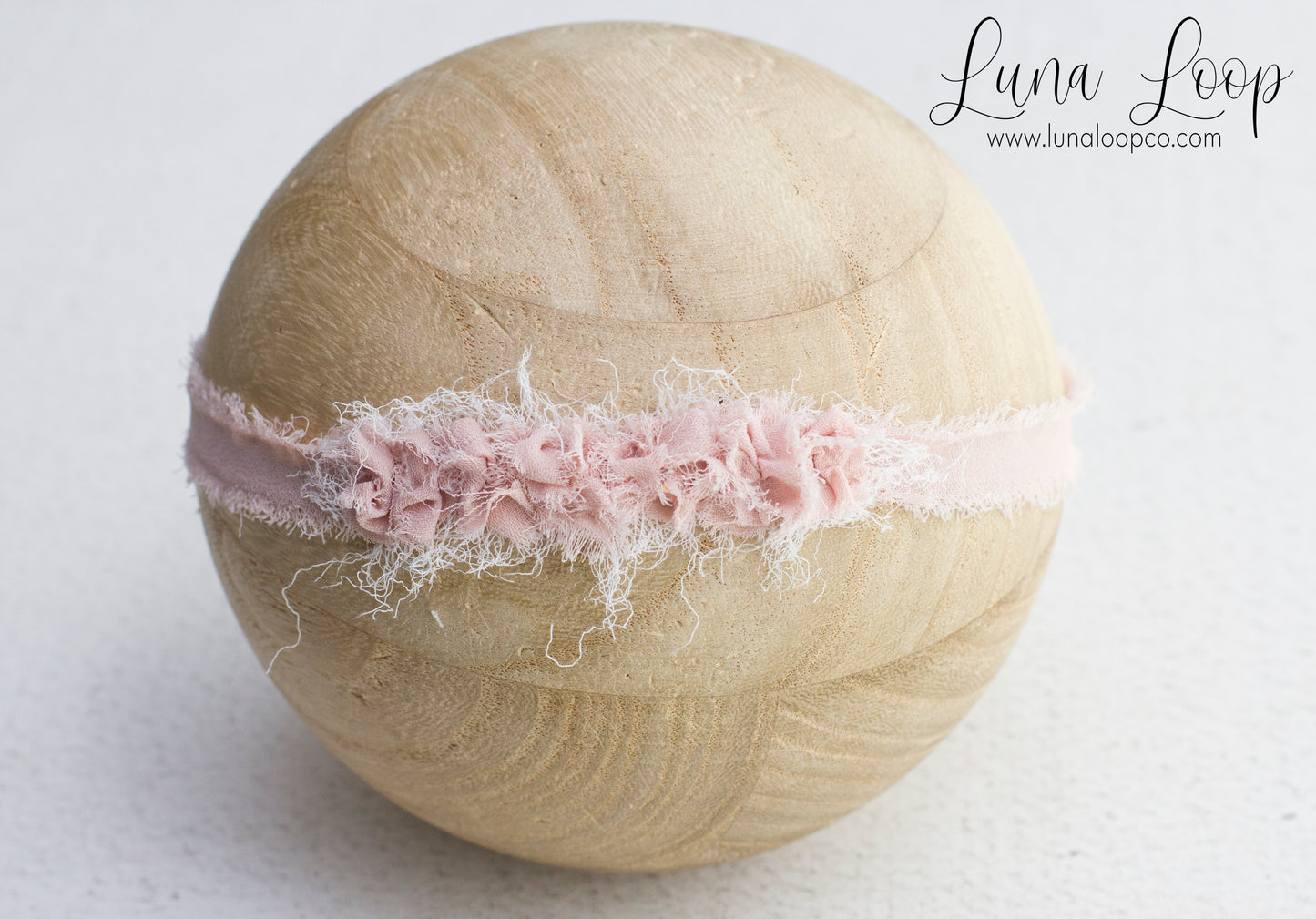 Pink | Blush Shabby Tieback