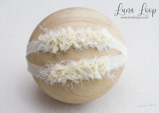 Cream | Shabby Tieback