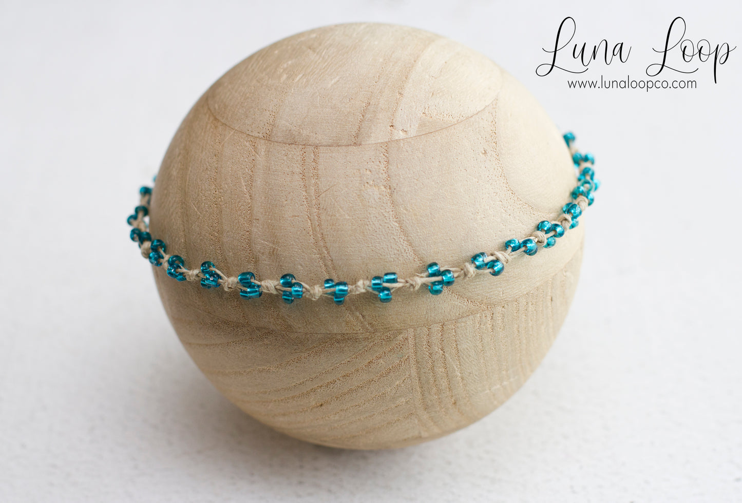 Blue | Teal beaded