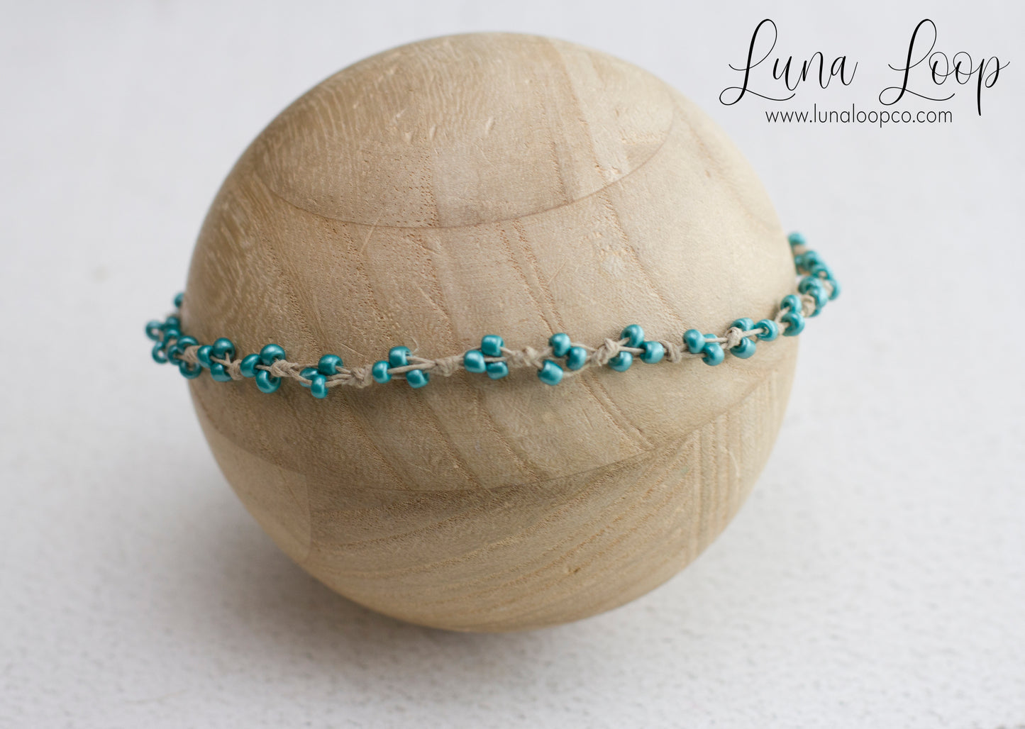 Blue | Teal beaded