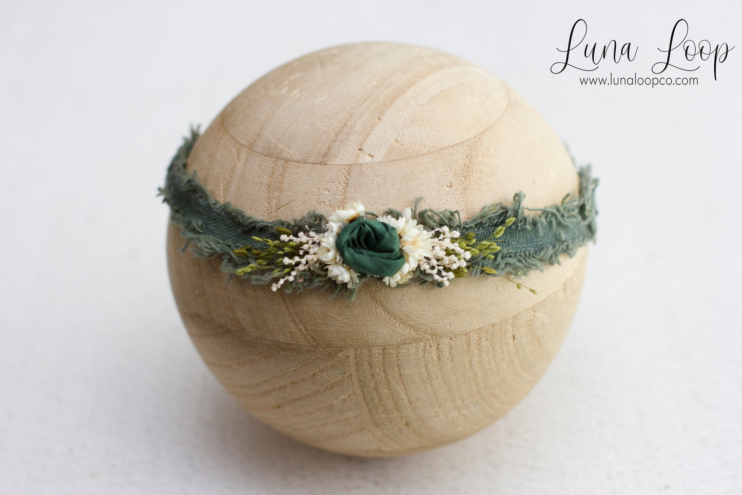 Green | Flower tieback