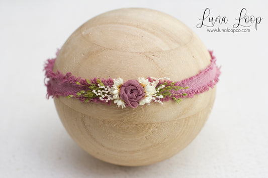 Mauve | Flower tieback