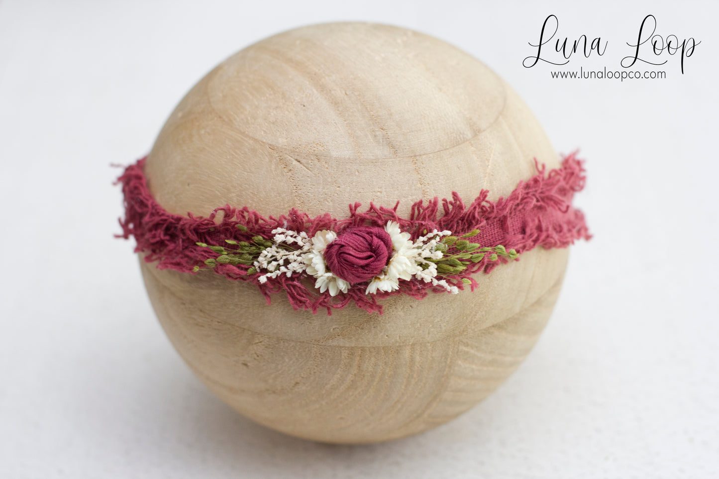 Pink | Wine Flower tieback