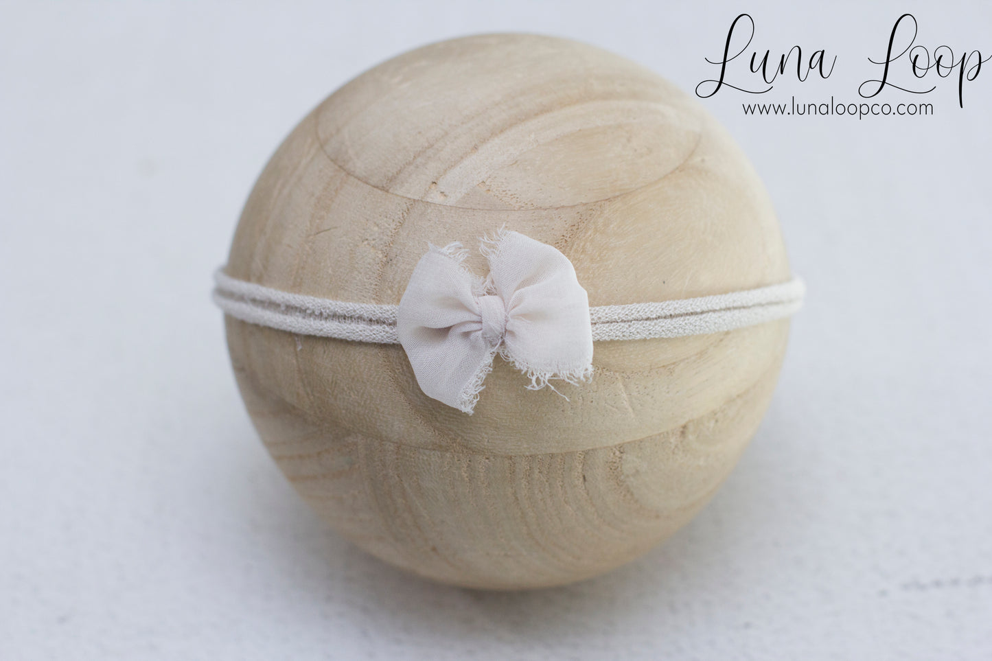 Ivory | Chiffon tieback