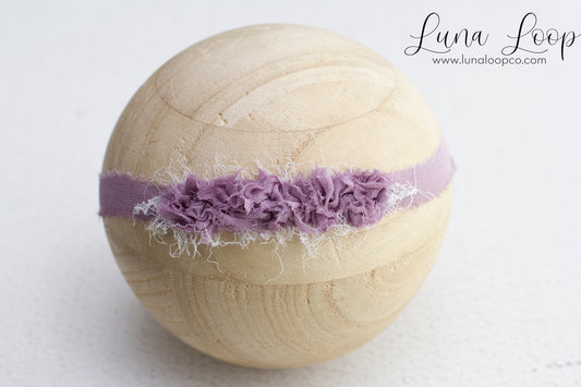 Purple | Shabby Tieback