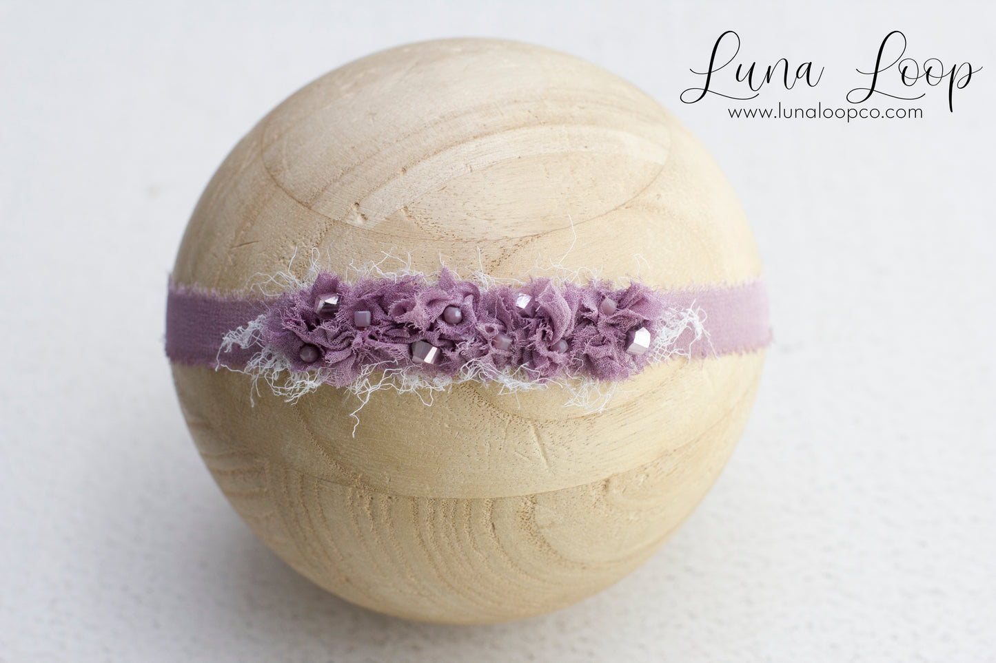 Purple | Shabby Tieback