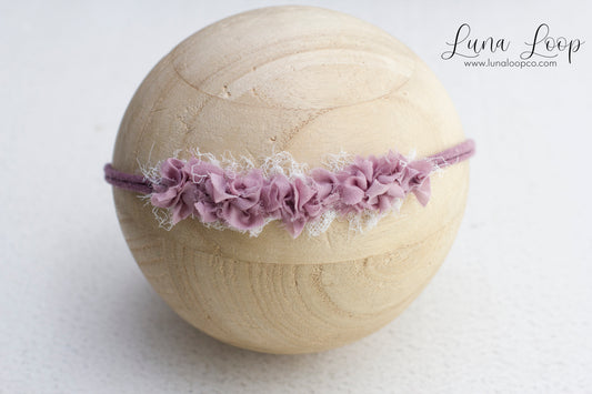 Purple | Shabby Tieback