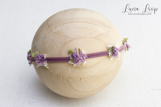 Purple | Shabby Tieback