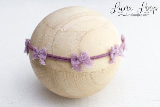 Mauve | Quad Bow Tieback