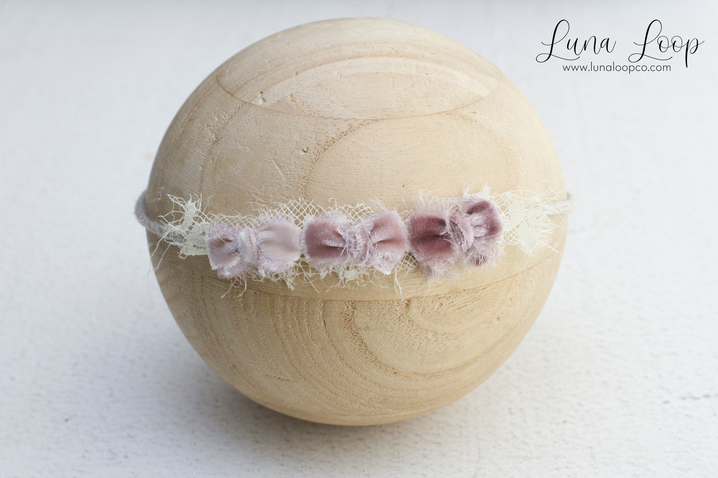 Mauve | Trio Velvet Bow