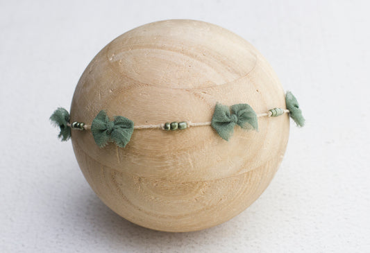 Green | Bow Bead
