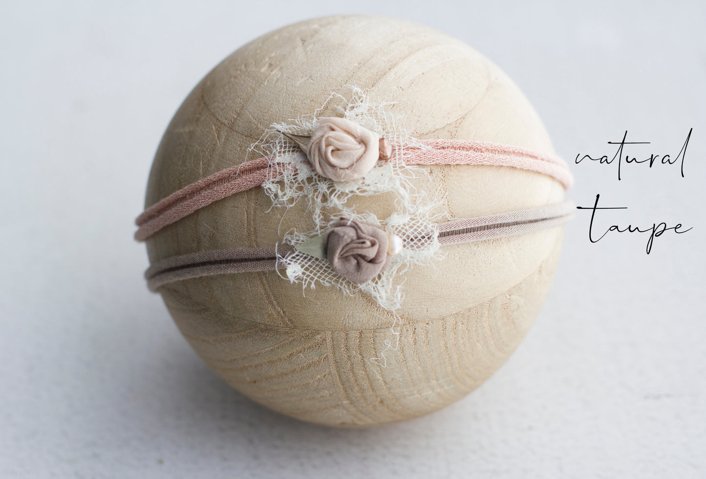 Taupe | Dainty Rosette
