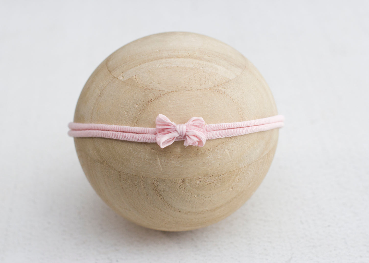 Pink | Tiny crinkle bow