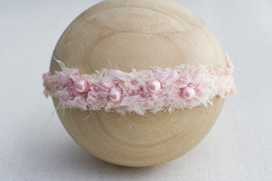 Pink | Pearl shabby OOAK