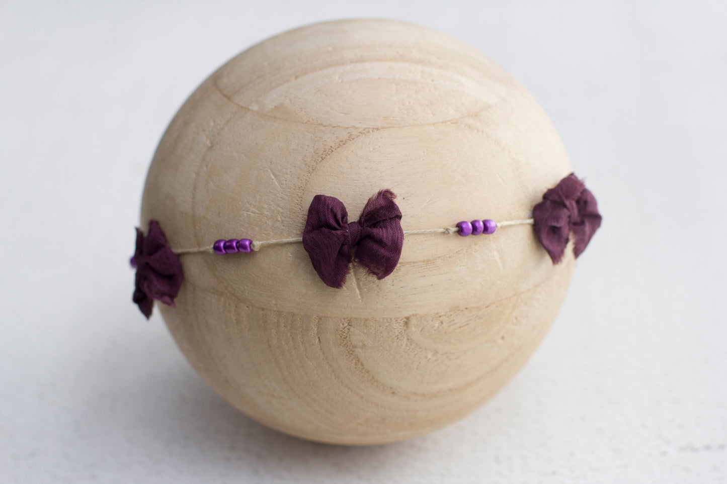 Bow Bead Tieback