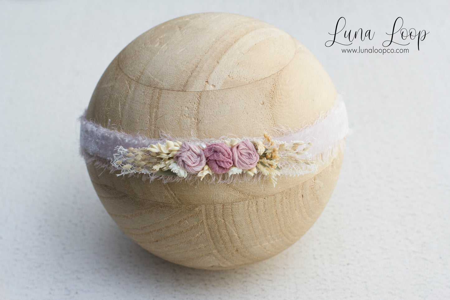 Pink | Luxe Velvet Tieback