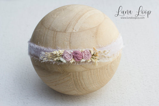 Pink | Luxe Velvet Tieback