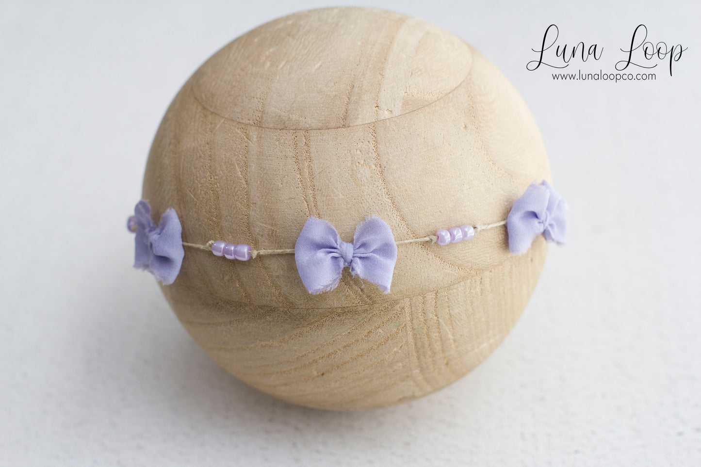 Bow Bead Tieback