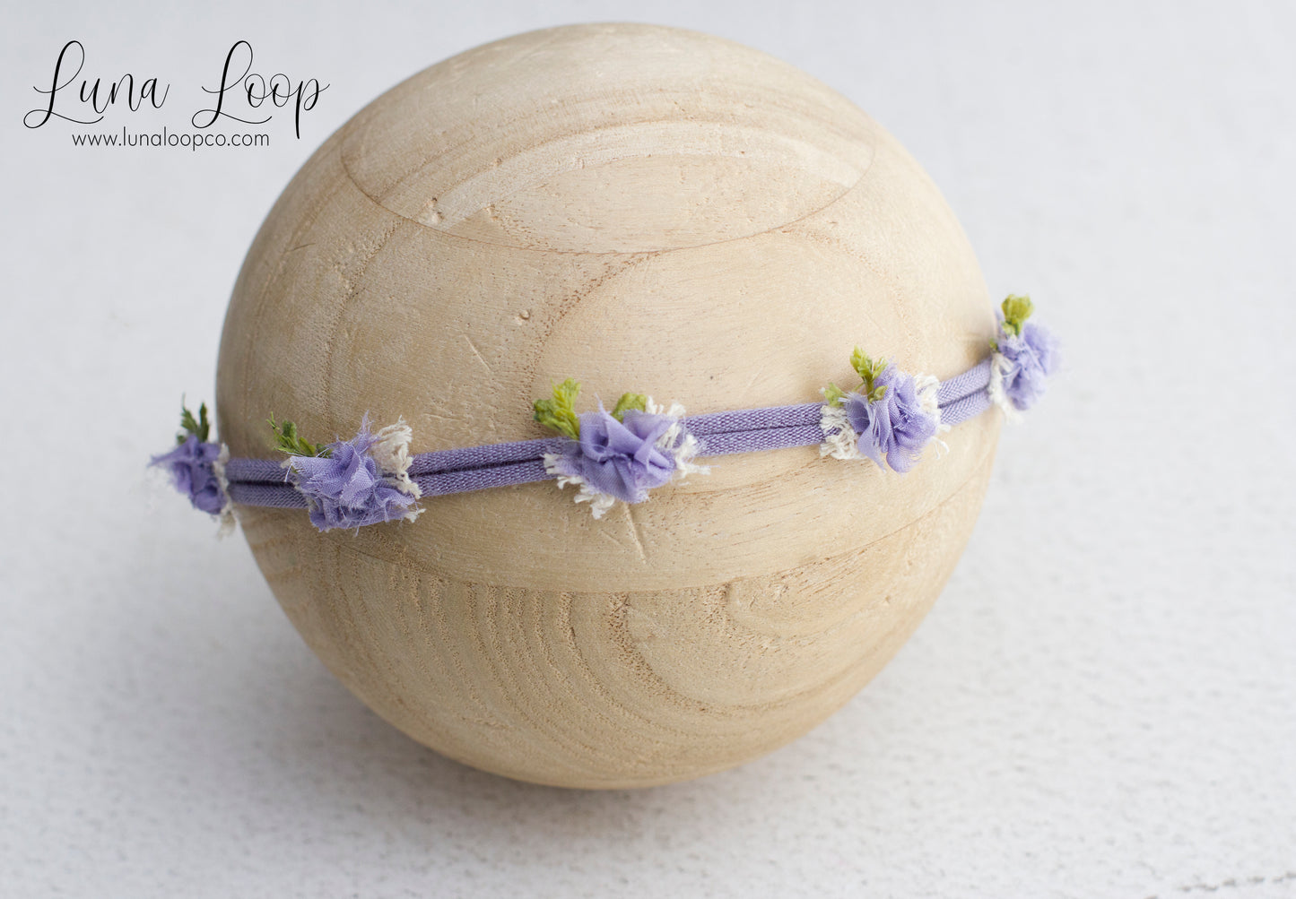 Purple | Shabby Tieback