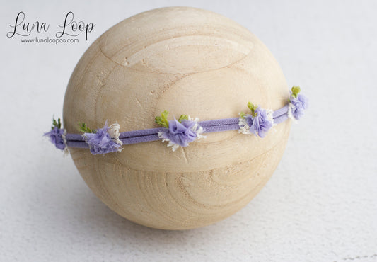 Purple | Shabby Tieback