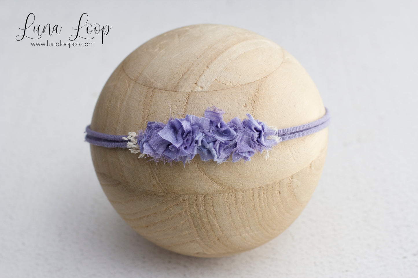 Purple | Shabby Tieback