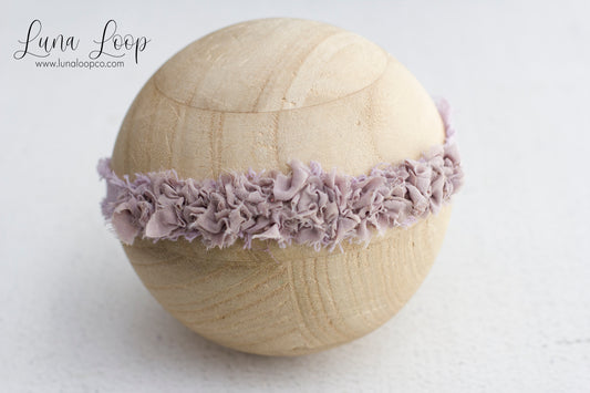 Shabby Dusty Purple Tieback