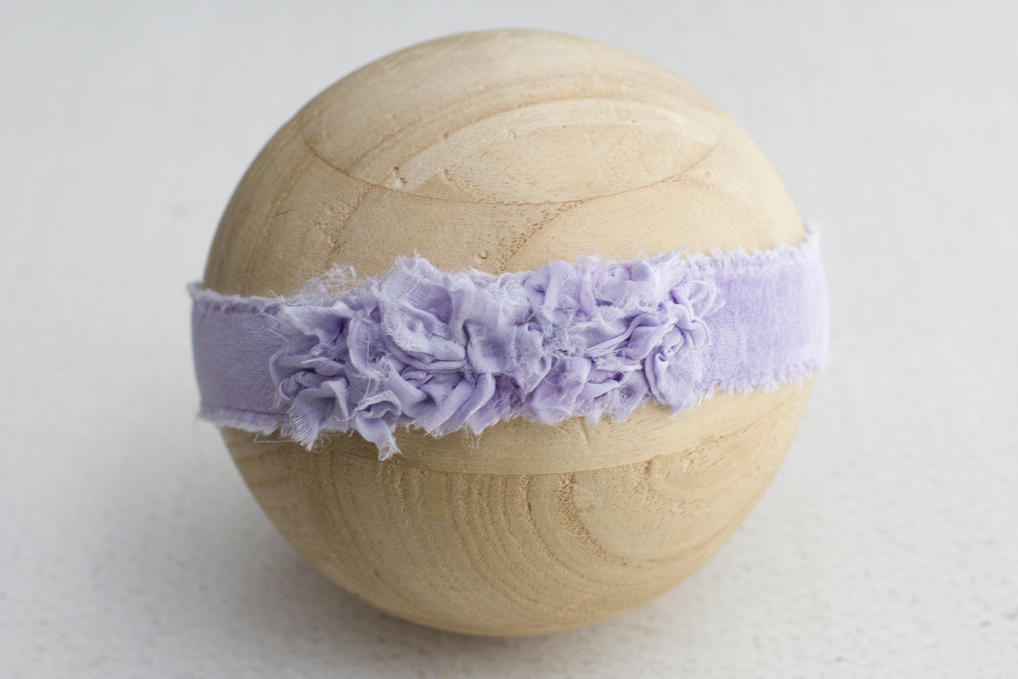 Purple | Lavender Shabby Tieback