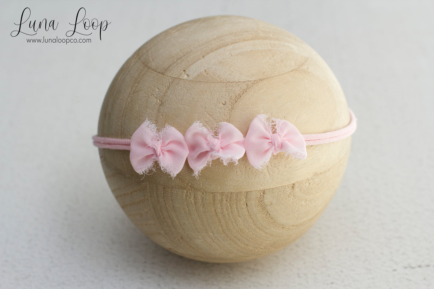 Pink | trio bow