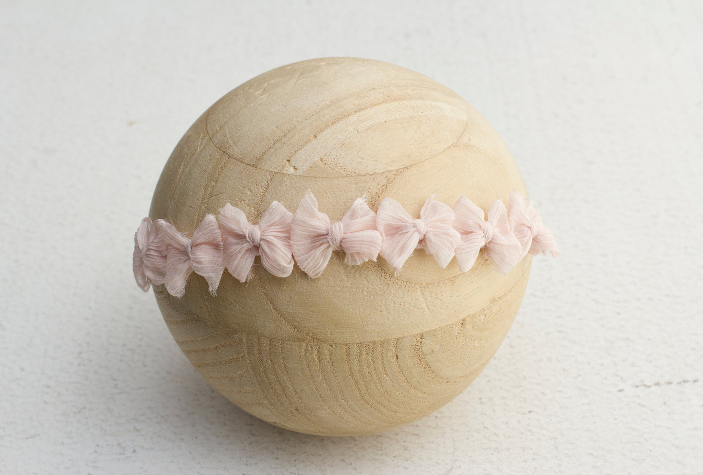 Blush | Crinkle Tiny multi bow
