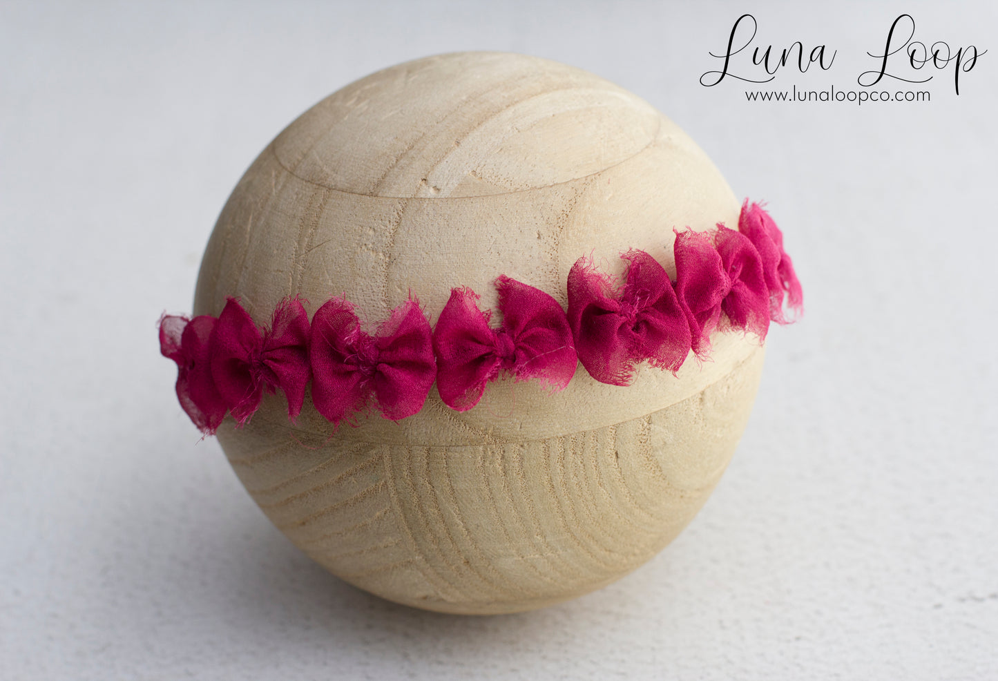 Pink | Berry Tiny Multi Bow