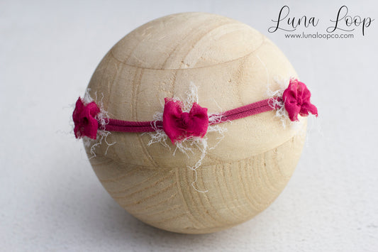 Pink | Berry trio Bow