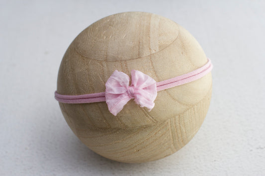 Pink | Perfect bow tieback