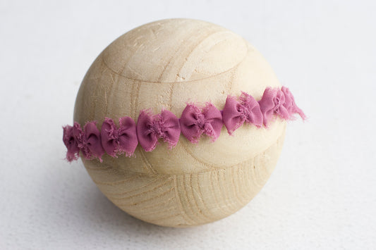 Mulberry | Chiffon Dainty Multi Bow
