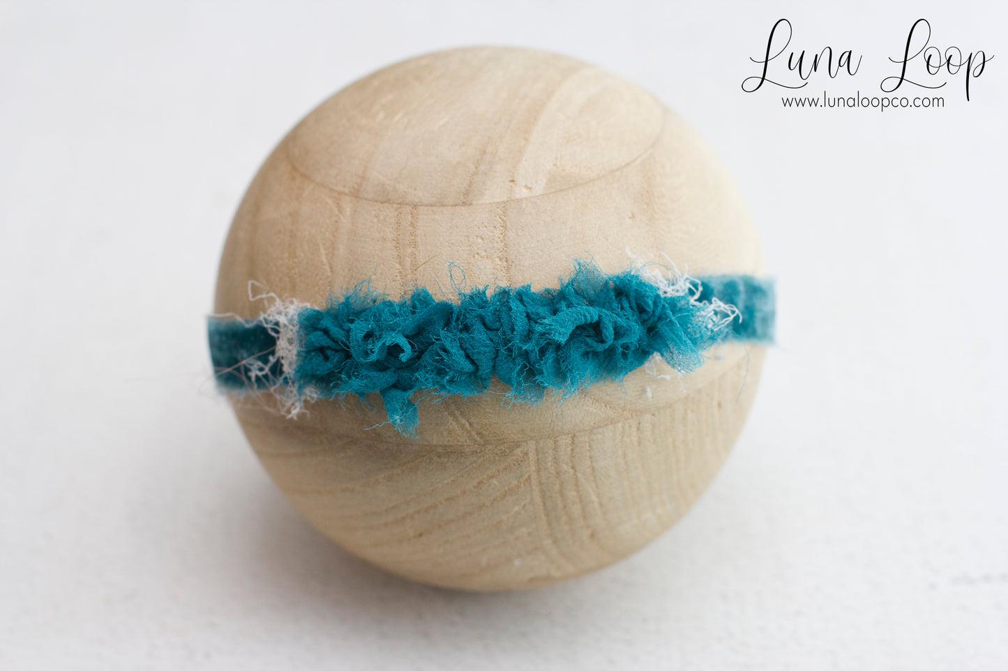 Blue | Dark Teal Luxe Velvet Tieback