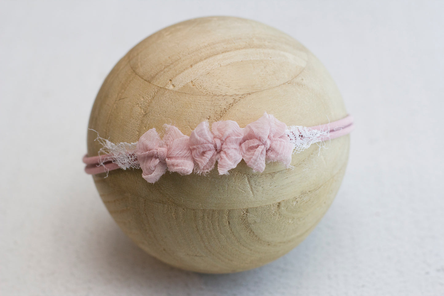 Blush | trio bow