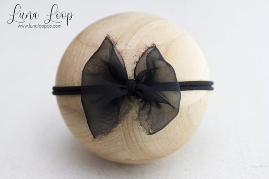 Black | Grande bow