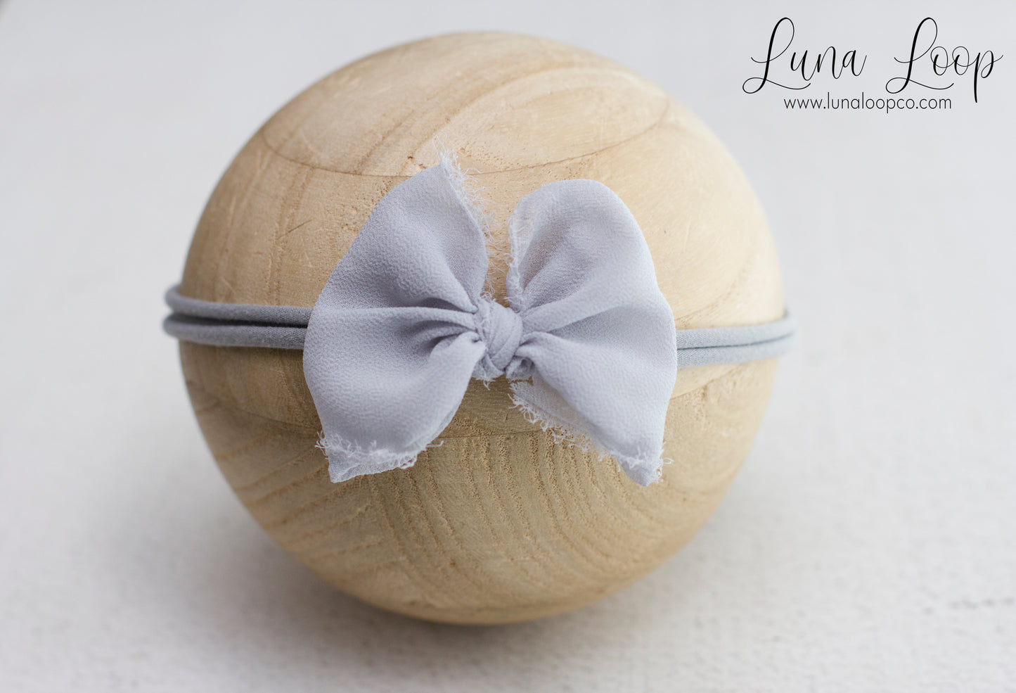 Grey | Grande bow