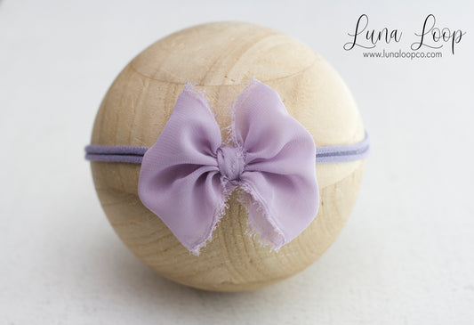 Purple | Dusty Purple Grande bow