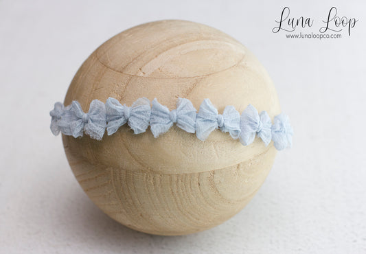 Blue | Rain Tiny Multi bow