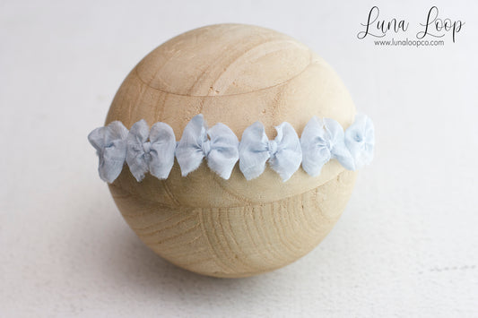 Blue | Rain Tiny Multi bow