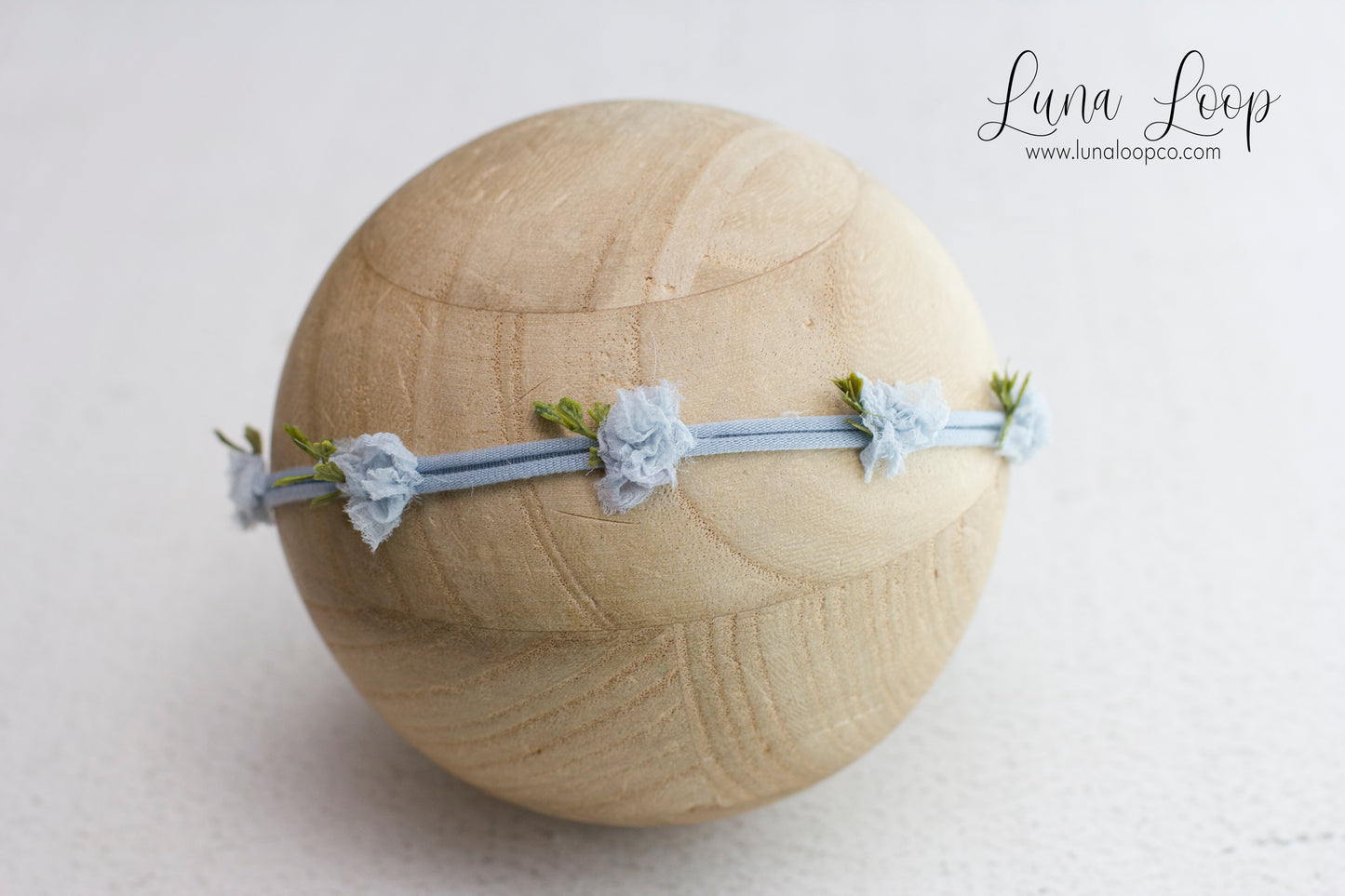 Blue | Rain Shabby Tieback