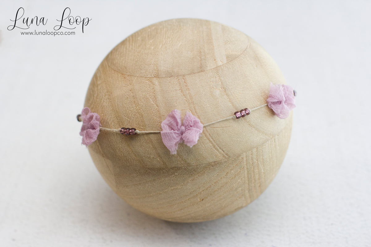 Bow Bead Tieback