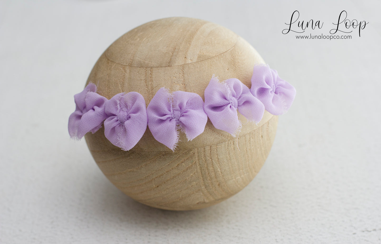 Purple | Lavender Multi bow tieback